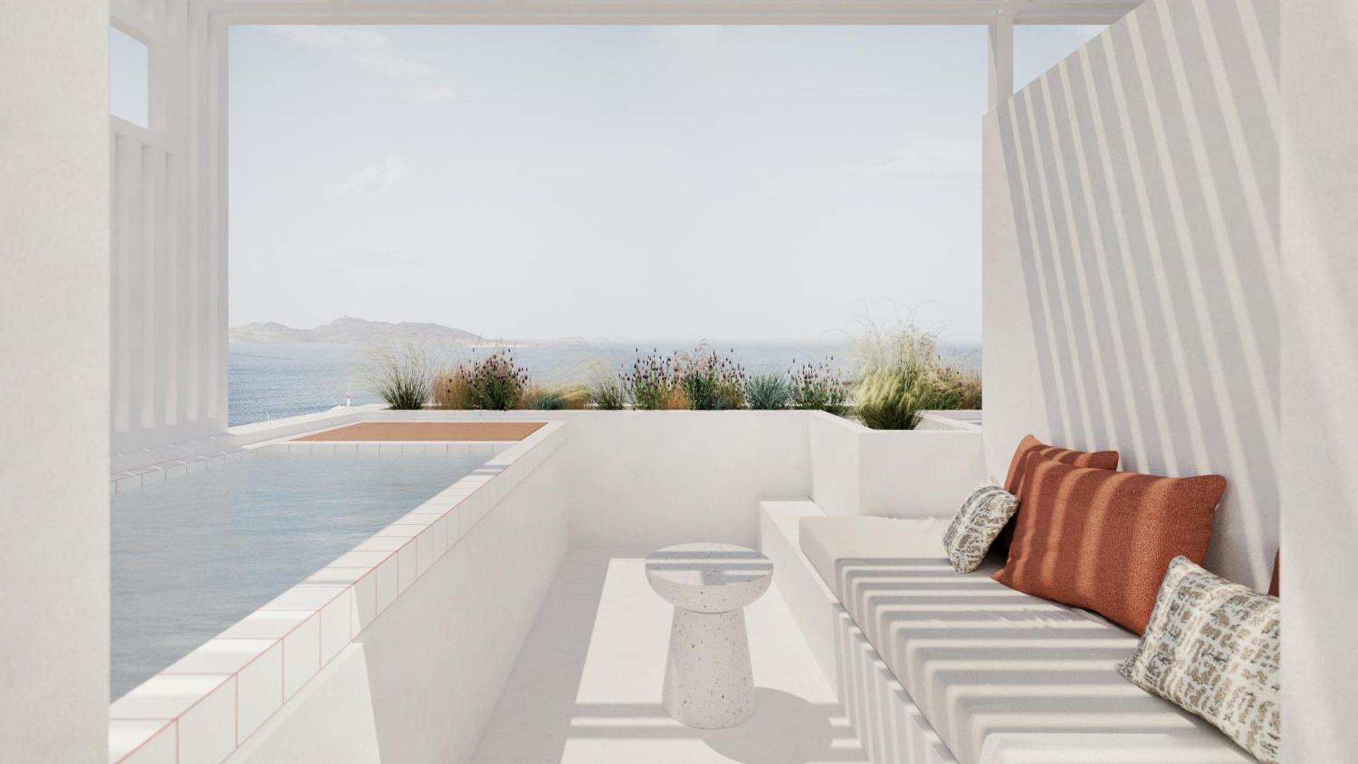 Готель Aegean Colors Paros Науса Екстер'єр фото