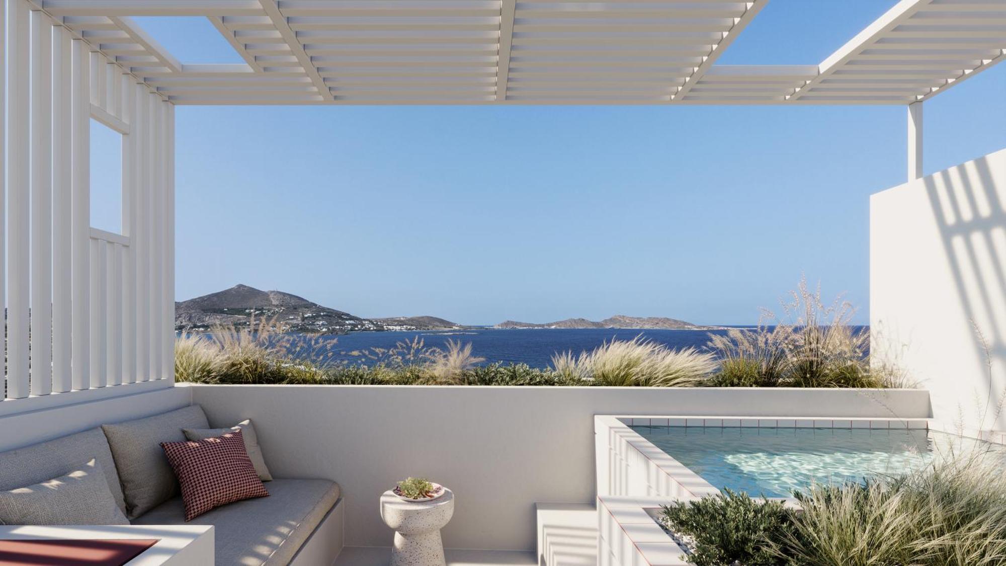 Готель Aegean Colors Paros Науса Екстер'єр фото
